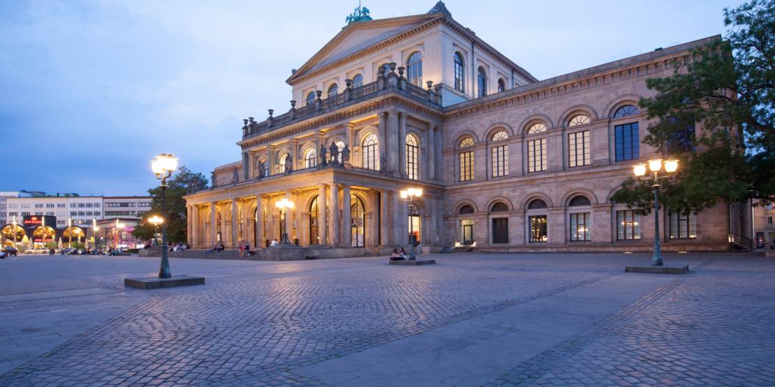 Opernplatz in der Kulturregion Hannover